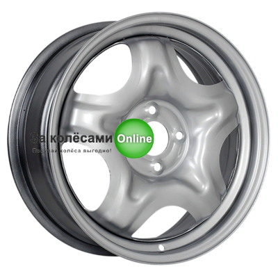 ТЗСК Lada Iskra 6,5x16/4x100 ET45 D60,1 Серебро (3,5 мм)