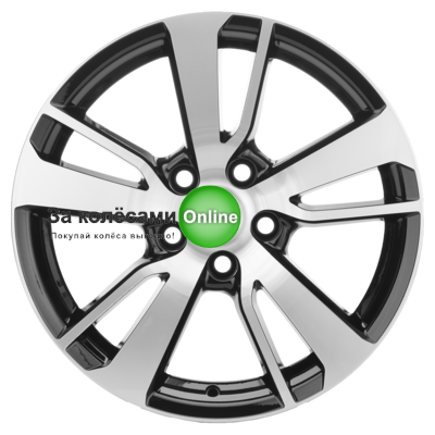 Khomen Wheels KHW1704 (Outlander) 7x17/5x114,3 ET38 D67,1 Black-FP