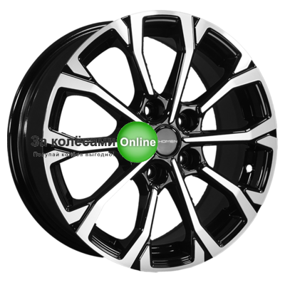 Khomen Wheels KHW1605 (MB C-Class) 6,5x16/5x112 ET40 D66,6 Black-FP