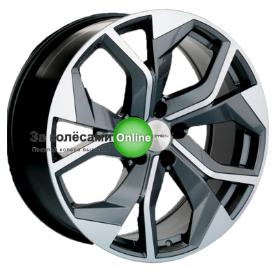 Khomen Wheels KHW2006 (Audi/VW) 8,5x20/5x112 ET33 D66,6 Gray-FP