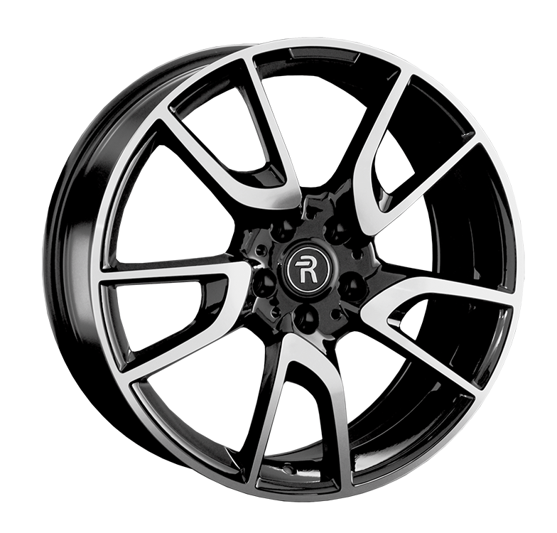 Replay MR256 8x19/5x112 D66.6 ET38 Чёрный полностью полированный