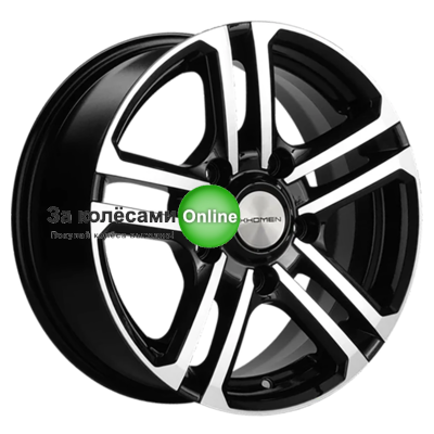Khomen Wheels KHW1602 (Niva 4x4) 6,5x16/5x139,7 ET40 D98,5 Black-FP