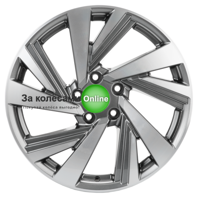 Khomen Wheels KHW1801 (Xceed/CX-3/5) 7,5x18/5x114,3 ET45 D67,1 Gray-FP