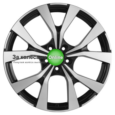 Khomen Wheels KHW1906 (Evolute i-SKY) 7x19/5x114,3 ET49 D60,1 Black-FP