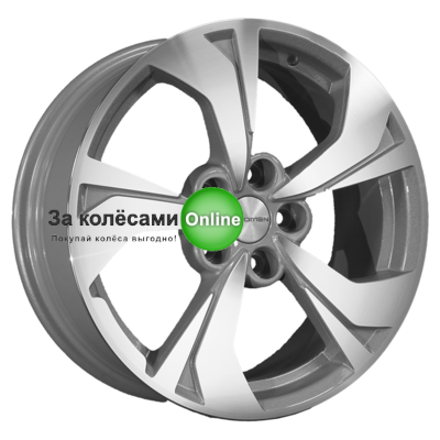 Khomen Wheels KHW1724 (Qashqai) 7x17/5x114,3 ET40 D66,1 F-Silver-FP
