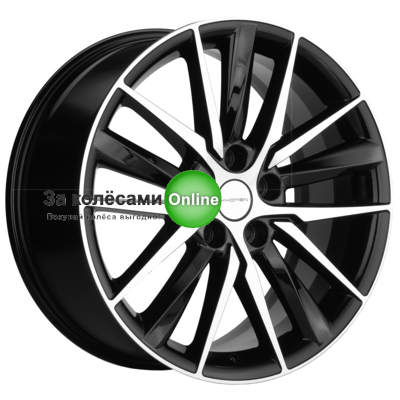 Khomen Wheels KHW1807 (Camry NEW) 8x18/5x114,3 ET50 D60,1 Black-FP