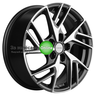 Khomen Wheels KHW1722 (Coolray) 6,5x17/5x114,3 ET45 D54,1 Gray-FP