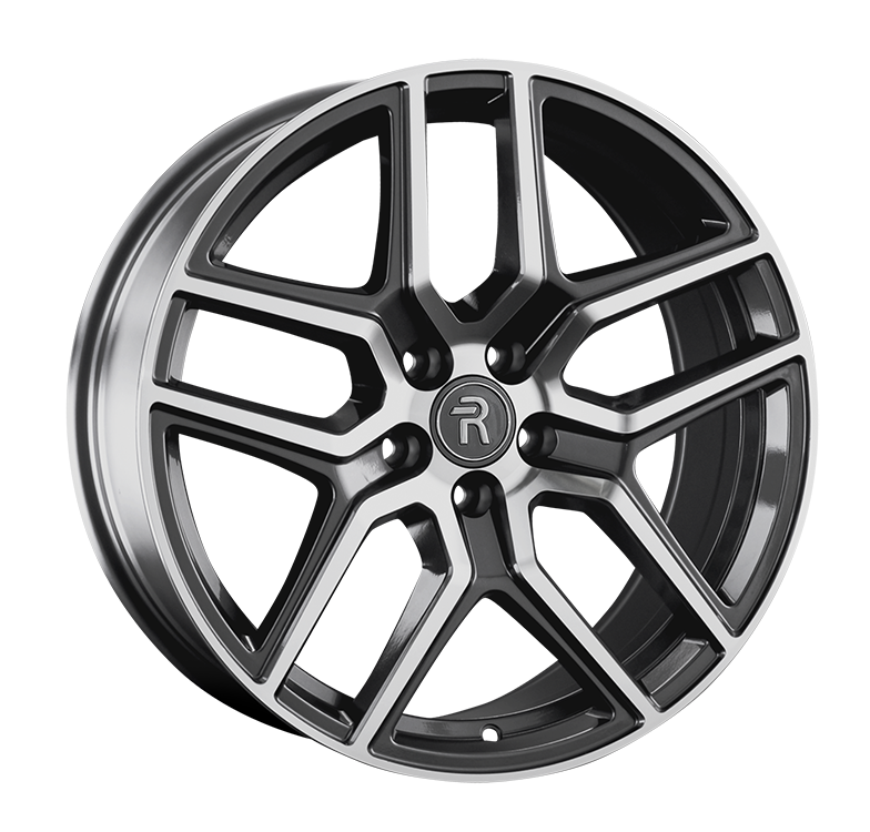 Replay HV65 8x18/5x114.3 D66.6 ET37 Насыщенный темно-серый полностью полированный