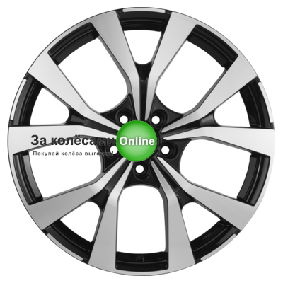 Khomen Wheels KHW1906 (Kia Sportage) 7x19/5x114,3 ET51 D67,1 Black-FP