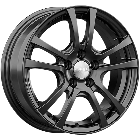 Скад Дели 6x15/4x100 D60.1 ET40 Черный полностью матовый