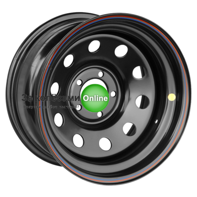 Off-Road Wheels Jeep 8x18/5x127 ET30 D75 Черный (треугольник мелкий)