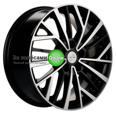 Khomen Wheels KHW1717 (Changan/Geely/Lexus/Toyota) 7x17/5x114,3 ET45 D60,1 Black-FP