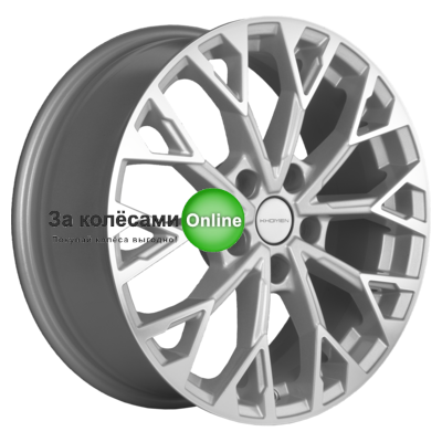 Khomen Wheels KHW1718 (CX-5/i40/Changan CS75FL/Besturn X80) 7x17/5x114,3 ET45 D67,1 F-Silver-FP