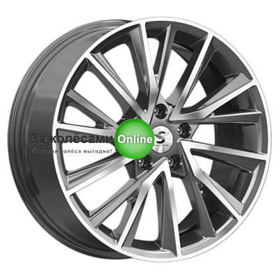 Premium Series КР010 (X-Trail T33) 7,5x18/5x114,3 ET40 D66,1 Diamond Gloss Graphite