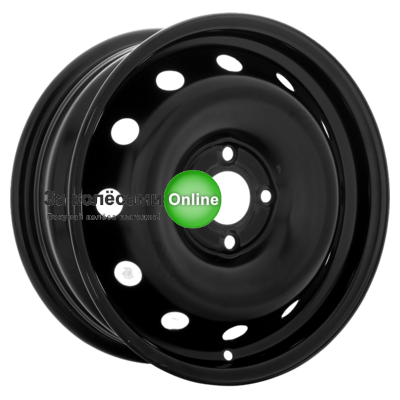 Magnetto 15012 AM 6x15/4x98 ET35 D58,5 Black VAZ 2110 & later, Fiat Panda