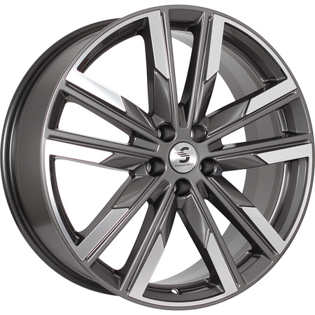 СКАД Premium Series КР014 (20_Geely Tugella) 8x20/5x108 D63.35 ET46 Светло-серый зеркальный