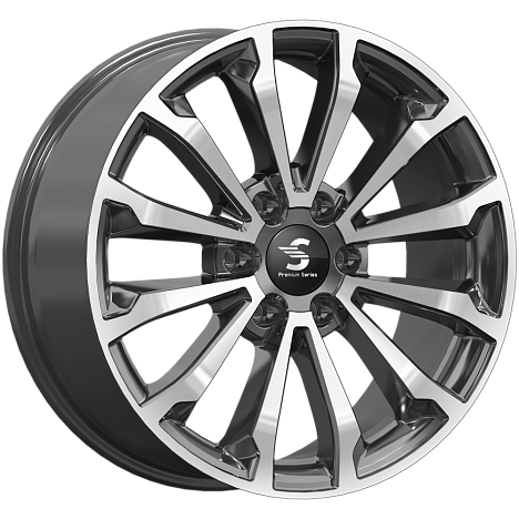 Premium Series KP006(20_TANK 500) 8.5x20/6x139.7 D100.1 ET33 Diamond Bl