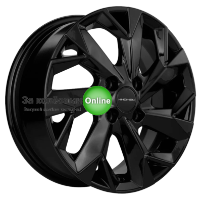 Khomen Wheels KHW1508 (Vesta) 6x15/4x100 ET50 D60,1 Black