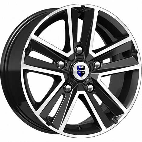 K&K Арена 6.5x16/5x139.7 D98 ET40 Алмаз Черн