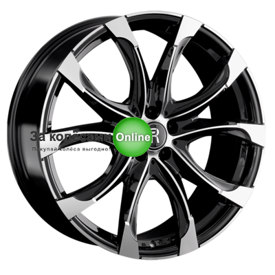 Replay GS2 9,5x22/5x114,3 ET47 D67,1 BKF (конус, C570)