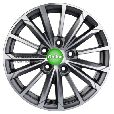 Khomen Wheels KHW1611 (Changan CS35) 6,5x16/5x110 ET46 D63,3 Gray-FP