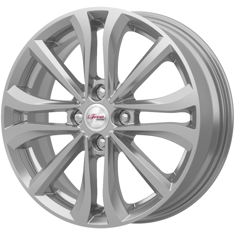 iFree Панган 6x16/4x100 D60.1 ET45 Серебристый