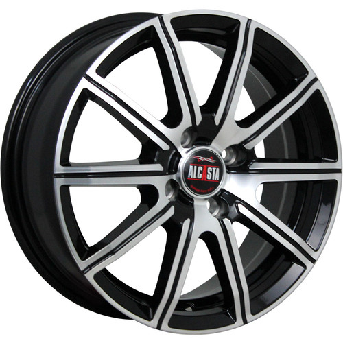 Alcasta M55 6x15/4x100 D60.1 ET50 Чёрный полностью полированный
