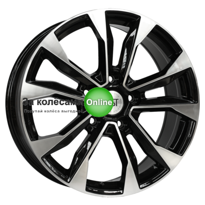 RST R2107FF (Toyota Land Cruiser 200 Series Facelift [2015 .. 2023]) 8,5x21/5x150 ET54 D110,1 Black-FP FlowForming