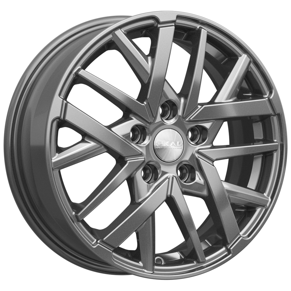 Скад Босфор 6x16/5x114.3 D67.1 ET45 Темно-серыйцветс перламутровыми оттенками