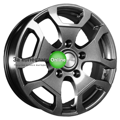 Khomen Wheels KHW1725 (Niva Travel/Legend) 6,5x17/5x139,7 ET40 D98,5 Gray