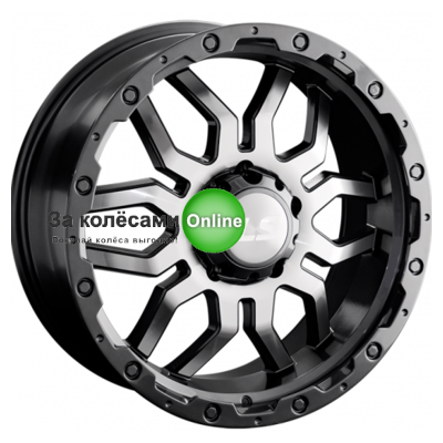 LS 1285 9x20/5x150 ET30 D110,5 GMF (конус, Колпак+лого)
