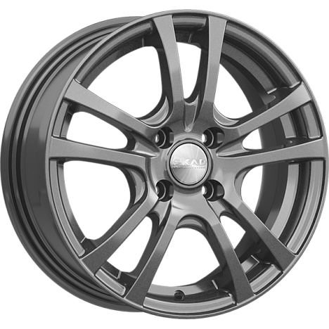 Скад Дели 6x15/4x100 D60.1 ET40 Темно-серый цвет с перламутровыми оттенками