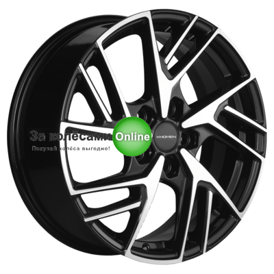 Khomen Wheels KHW1722 (Elantra/i30) 6,5x17/5x114,3 ET46 D67,1 Black-FP