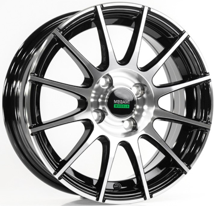 Megami MGM-35 6x15/5x100 D57.1 ET38 BKF