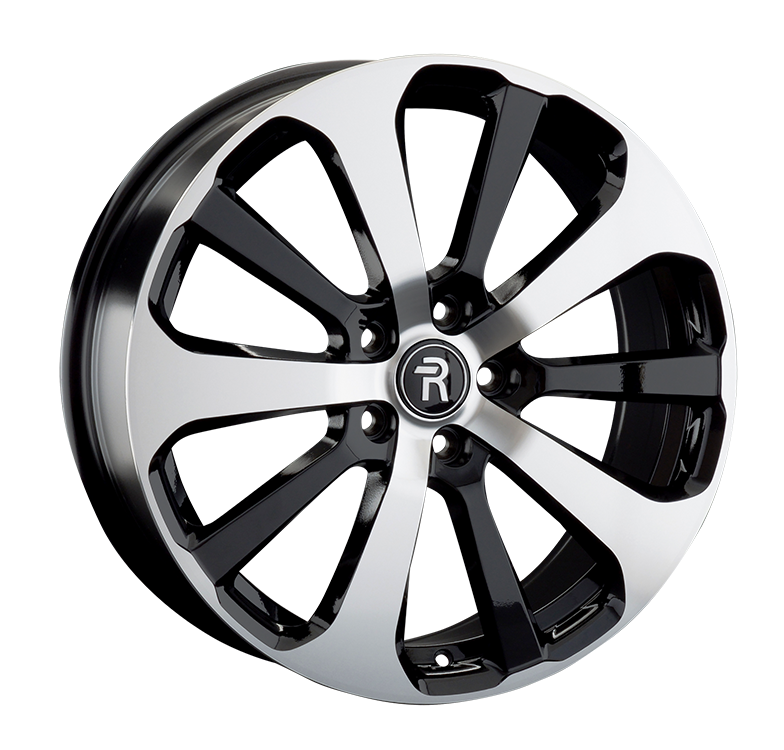 Replay GL82 7.5x19/5x114.3 D54.1 ET48 Чёрный полностью полированный