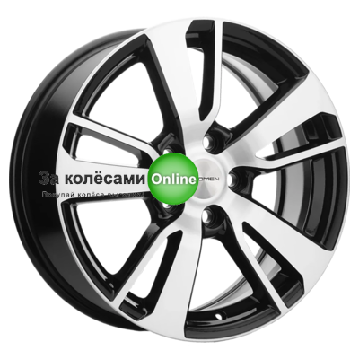 Khomen Wheels KHW1704 (BAIC U5 Plus) 7x17/5x110 ET50 D67,1 Black-FP
