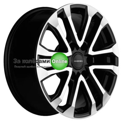 Khomen Wheels KHW1805 (LC Prado) 7,5x18/6x139,7 ET25 D106,1 Black-FP