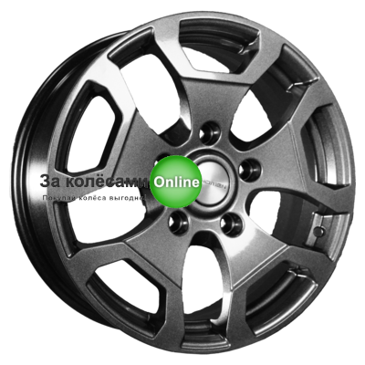 Khomen Wheels KHW1725 (Niva 4x4) 6,5x17/5x139,7 ET35 D98,5 Gray