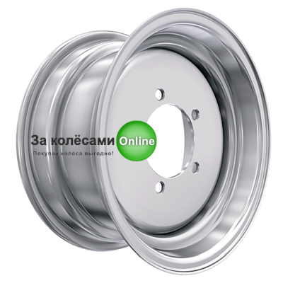 БЗТДиА 6/205/161/-4 8x16/6x205 ET-4 D161 RAL7040 (ППО.6-815) (8 мм) (б/к)
