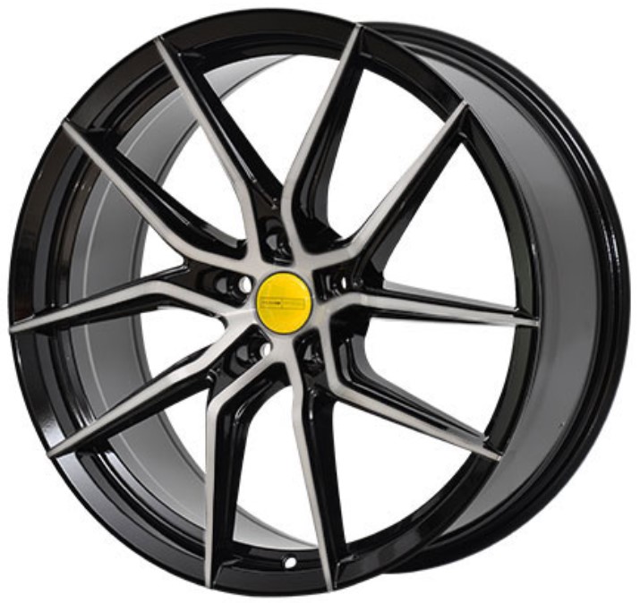 PDW Corsa 8x18/5x114.3 D67.1 ET40 Черный матовый