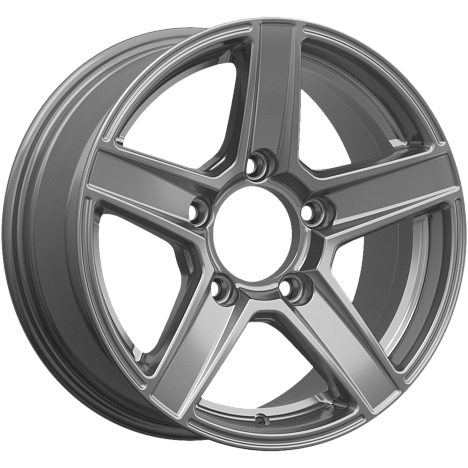 Скад Сафари 7x16/5x139.7 D98.5 ET30 Темно-серый цвет с перламутровыми оттенками