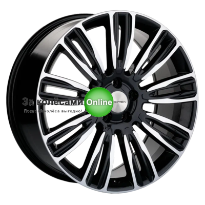 Khomen Wheels KHW2004 (GAC GS8) 8,5x20/5x120 ET45 D59,5 Black-FP