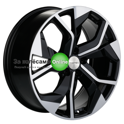 Khomen Wheels KHW2006 (Audi/VW) 8,5x20/5x112 ET33 D66,6 Black-FP