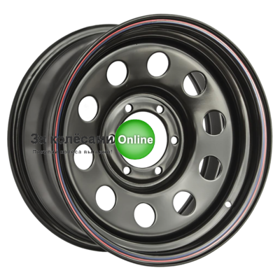 Off-Road Wheels Тойота/Ниссан/L200 2005+ 8x16/6x139,7 ET30 D110 Черный (с увелич. полкой)