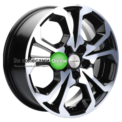 Khomen Wheels KHW1711 (Jolion) 6,5x17/5x114,3 ET37 D66,5 Black-FP