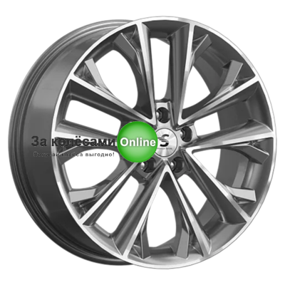 Premium Series КР012 (Jolion) 7x18/5x114,3 ET37 D66,6 Diamond Gloss Graphite