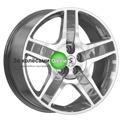 Premium Series КР008 (Genesis G80/GV80) 8,5x20/5x114,3 ET43 D67,1 Diamond Gloss Graphite