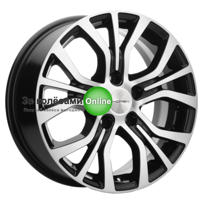 Khomen Wheels KHW1608 (Geely Coolray) 6,5x16/5x114,3 ET45 D54,1 Black-FP