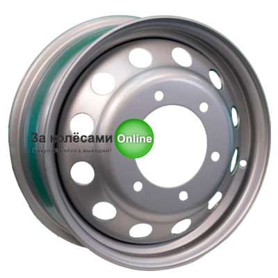 Kronprinz/Accuride Ford Transit Dual 6x16/6x180 ET109,5 D138,8 Silver (RZA35565FO) (6,2 мм) 1 350 кг