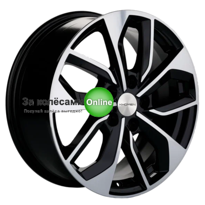 Khomen Wheels KHW1703 (Jac/Москвич 3) 7x17/5x108 ET40 D54,1 Black-FP